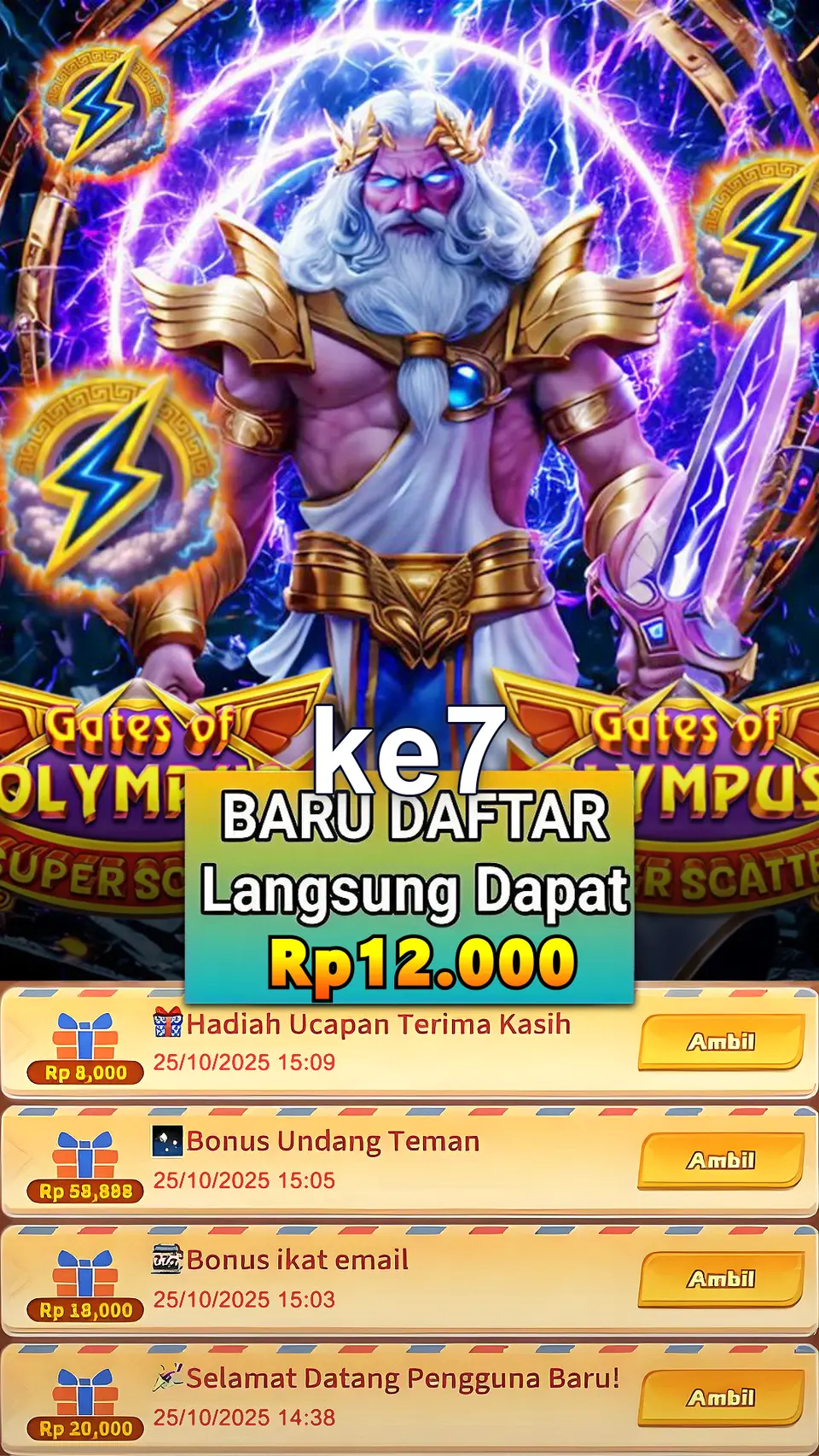 ke7 Masuk